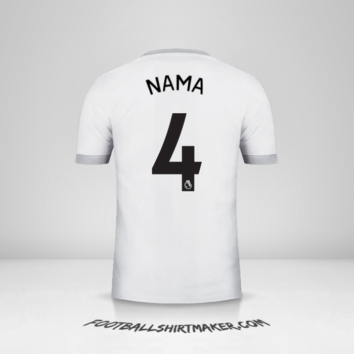Jersey Manchester United 2017/18 Ketiga -  nama - 4