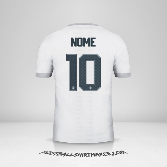 Maglia Manchester United Cup 2017/18 Terza -  nome - 10