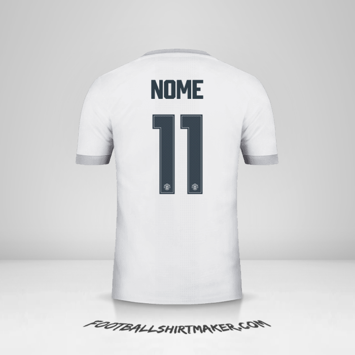 Maglia Manchester United Cup 2017/18 Terza -  nome - 11