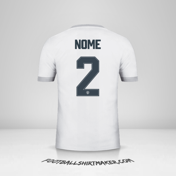 Maglia Manchester United Cup 2017/18 Terza -  nome - 2