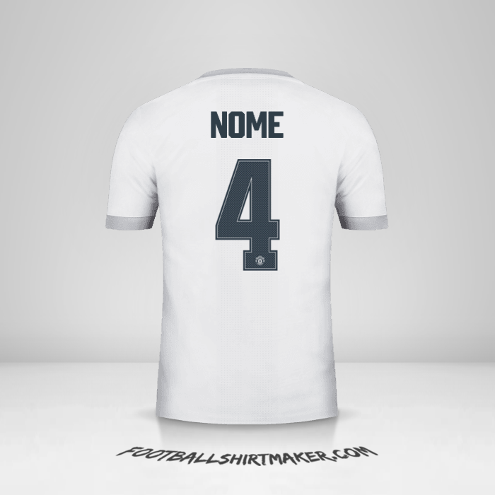 Maglia Manchester United Cup 2017/18 Terza -  nome - 4