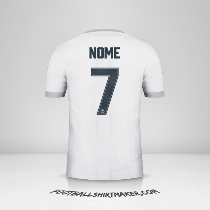 Maglia Manchester United Cup 2017/18 Terza -  nome - 7