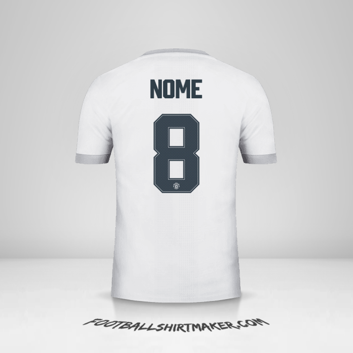 Maglia Manchester United Cup 2017/18 Terza -  nome - 8