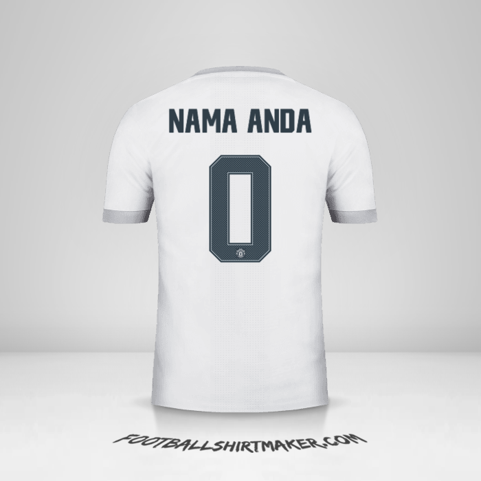 Jersey Manchester United Cup 2017/18 III -  nama anda - 0
