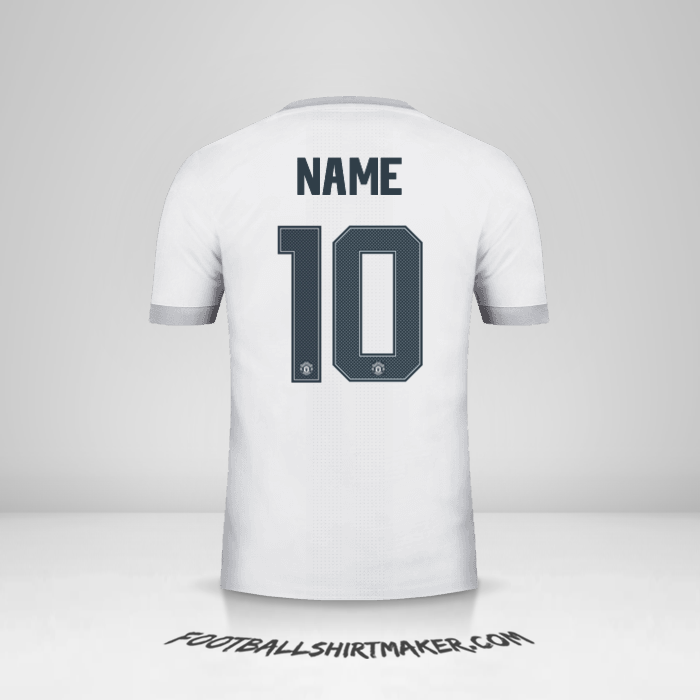 Shirt Manchester United Cup 2017/18 Third -  name - 10