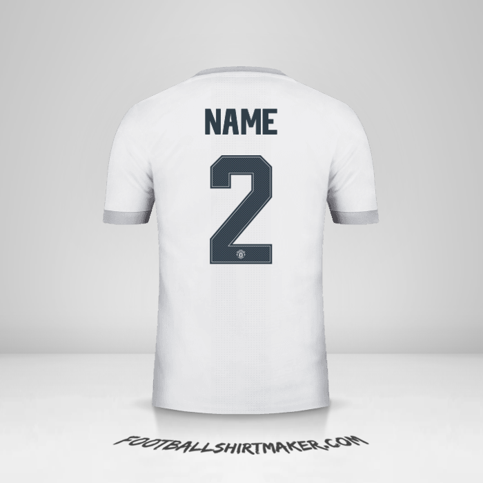 Shirt Manchester United Cup 2017/18 Third -  name - 2