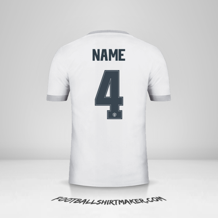 Shirt Manchester United Cup 2017/18 Third -  name - 4