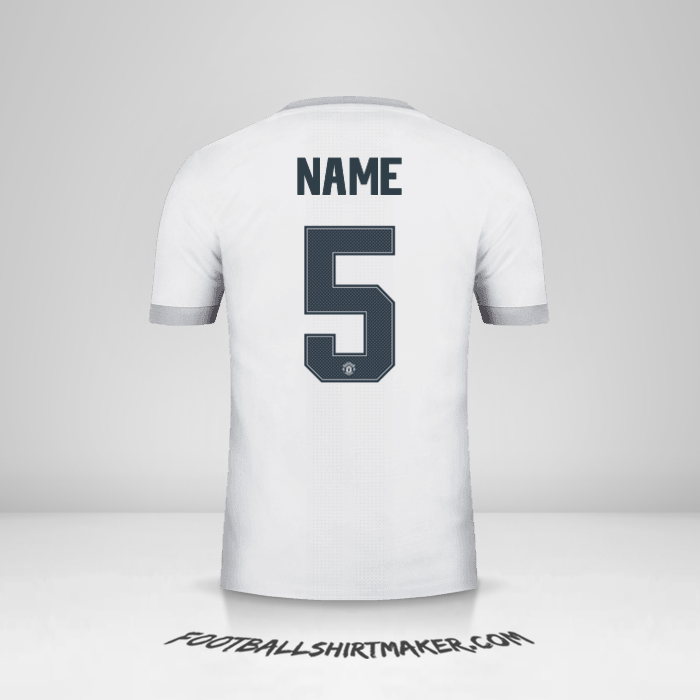 Shirt Manchester United Cup 2017/18 Third -  name - 5