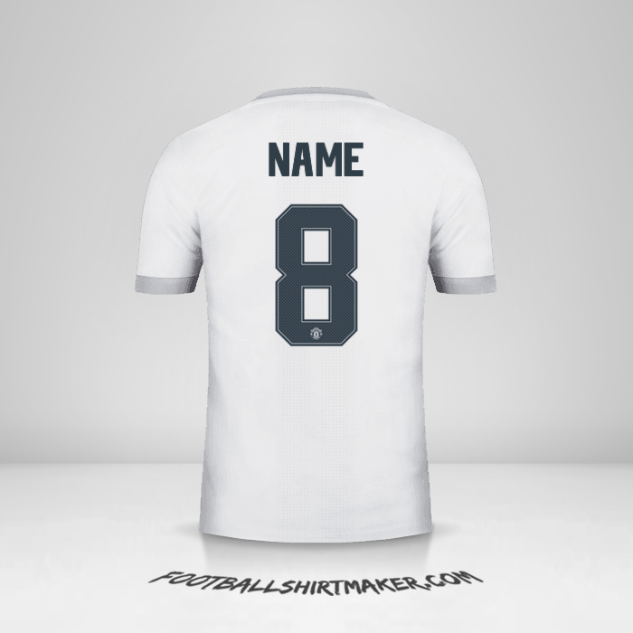 Jersey Manchester United Cup 2017/18 Third -  name - 8