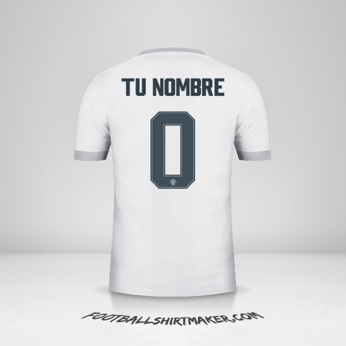 Jersey Manchester United Cup 2017/18 III -  tu nombre - 0