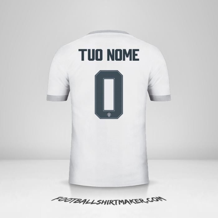 Maglia Manchester United Cup 2017/18 III -  tuo nome - 0
