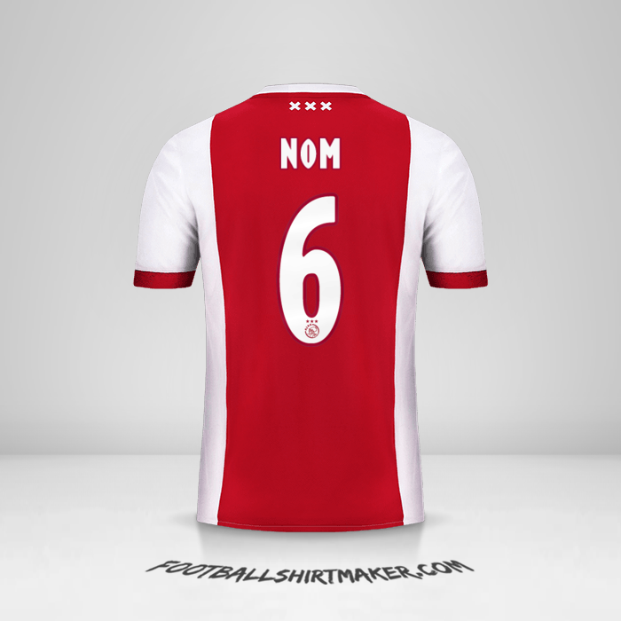 Maillot AFC Ajax 2017/18 -  nom - 6
