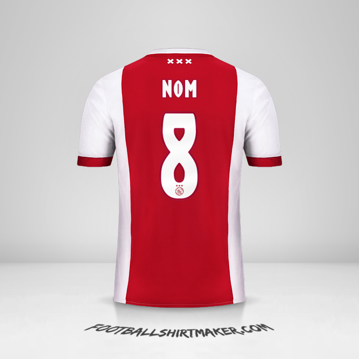 Maillot AFC Ajax 2017/18 -  nom - 8