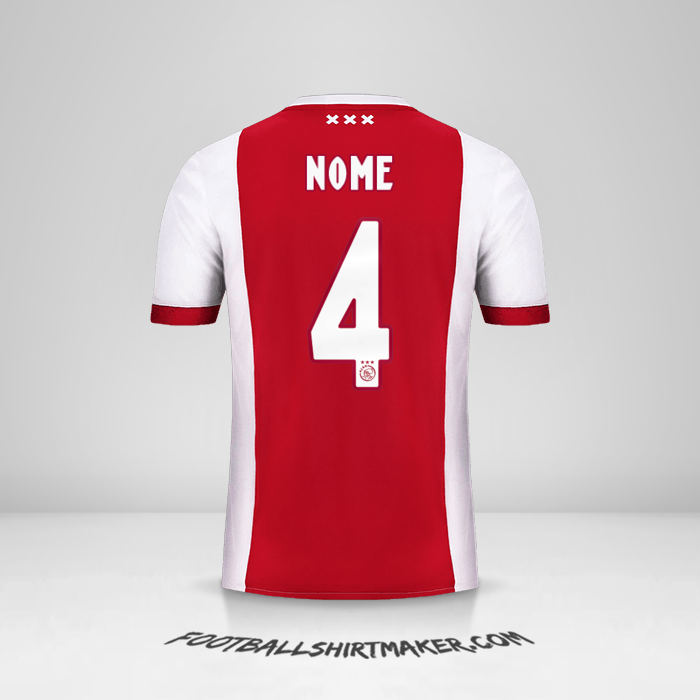 Camisola AFC Ajax 2017/18 -  nome - 4