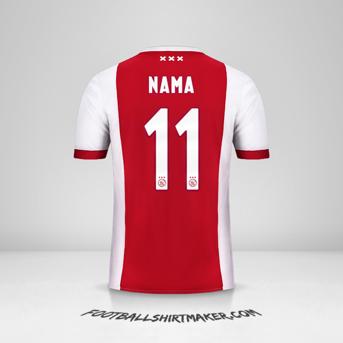 Jersey AFC Ajax 2017/18 -  nama - 11