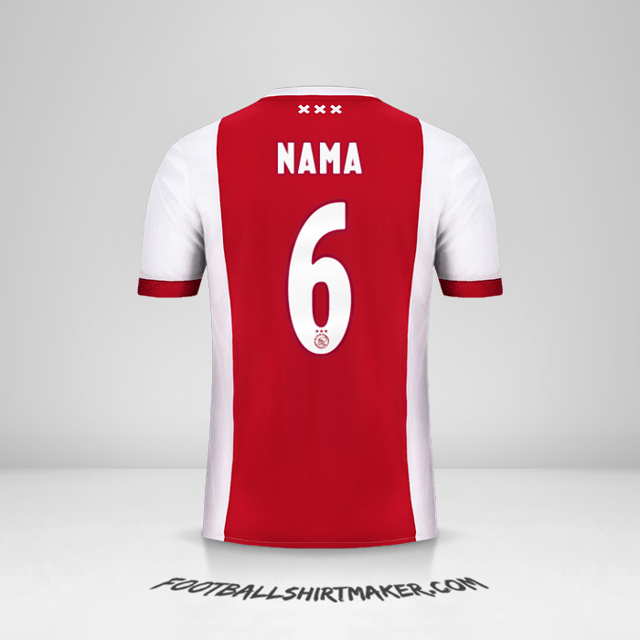 Jersey AFC Ajax 2017/18 -  nama - 6
