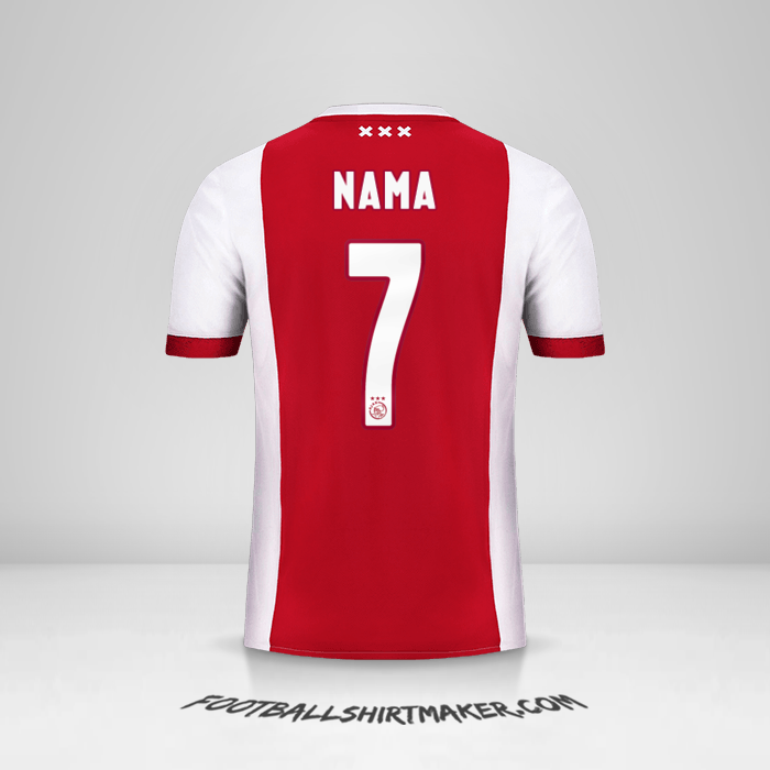 Jersey AFC Ajax 2017/18 -  nama - 7