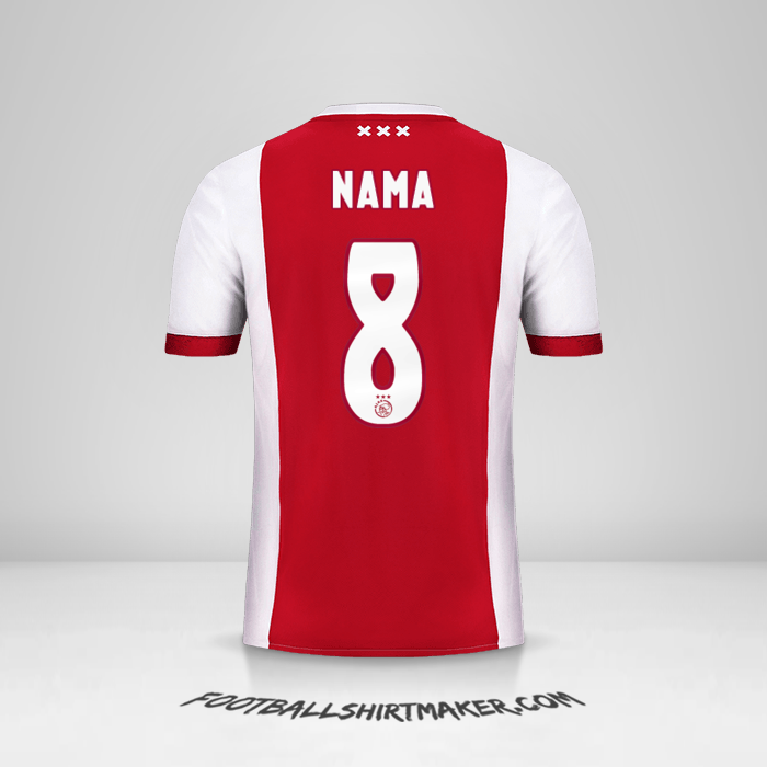 Jersey AFC Ajax 2017/18 -  nama - 8