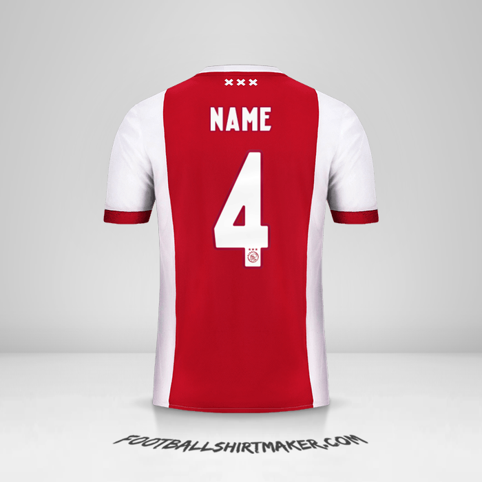 Shirt AFC Ajax 2017/18 -  name - 4