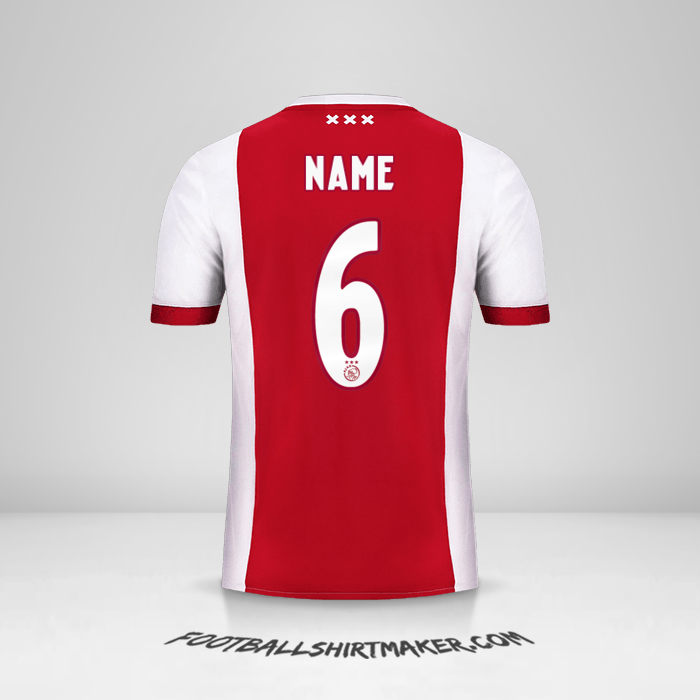 Shirt AFC Ajax 2017/18 -  name - 6
