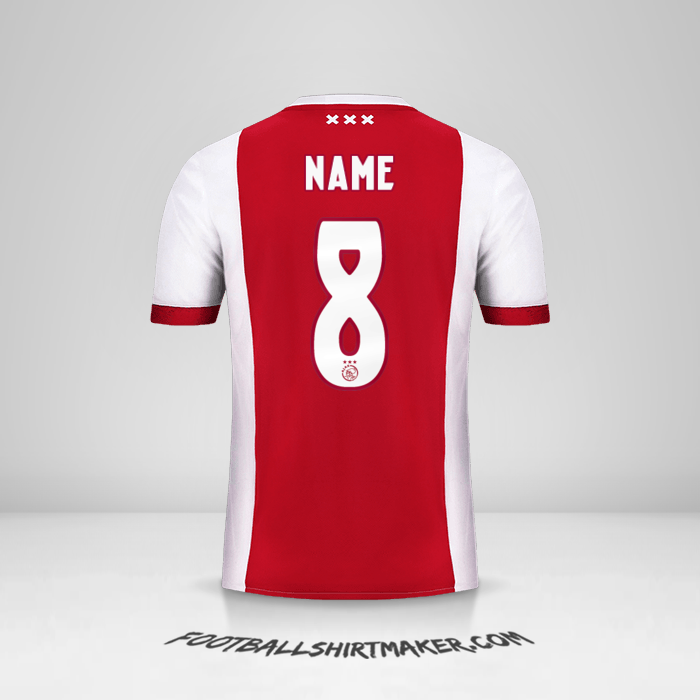 Shirt AFC Ajax 2017/18 -  name - 8