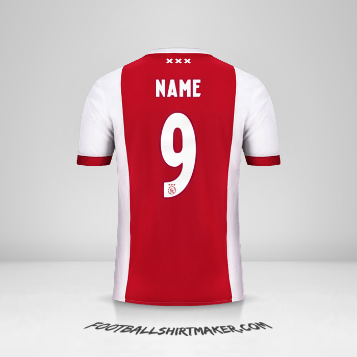 Shirt AFC Ajax 2017/18 -  name - 9