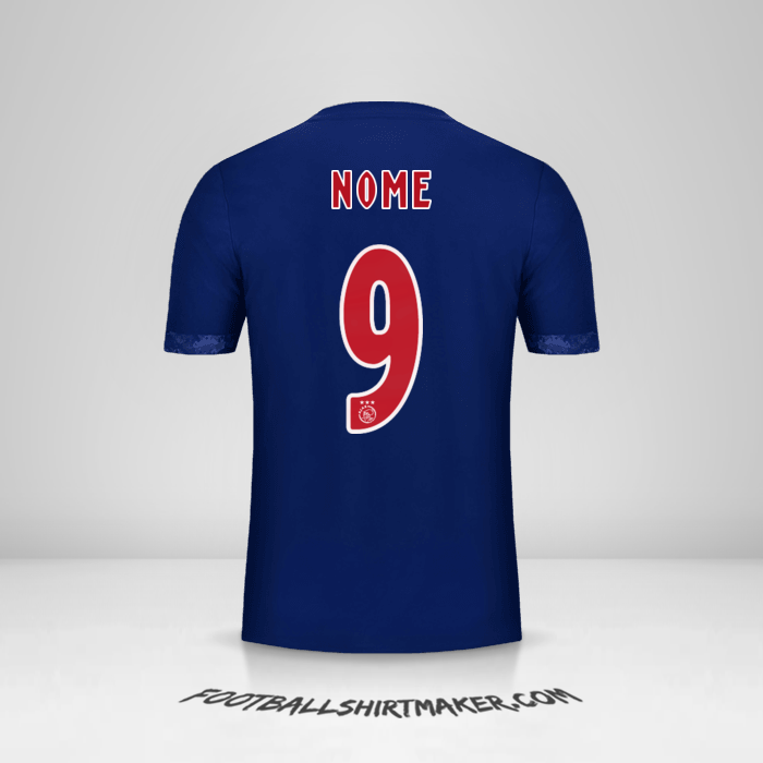 Camisola AFC Ajax 2017/18 Alternativa -  nome - 9