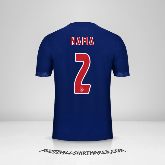 Jersey AFC Ajax 2017/18 Alternatif -  nama - 2
