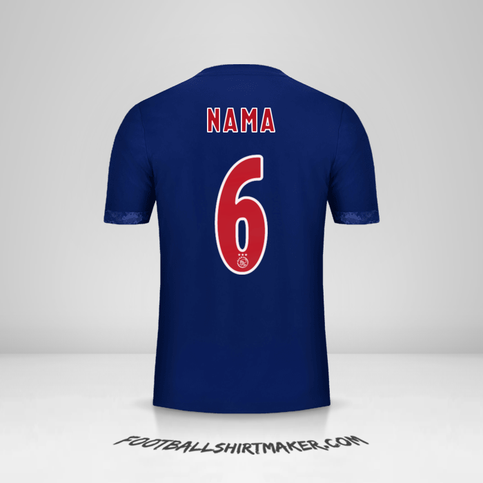 Jersey AFC Ajax 2017/18 Alternatif -  nama - 6