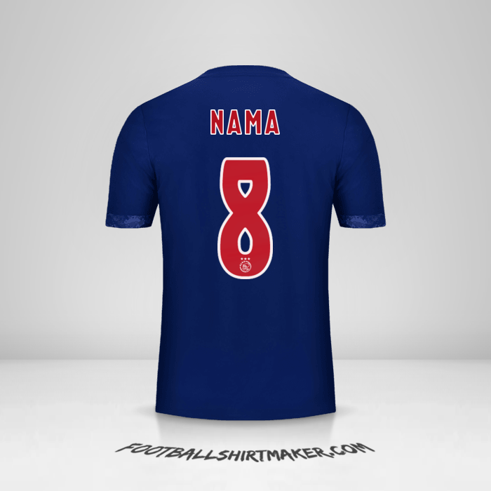 Jersey AFC Ajax 2017/18 Alternatif -  nama - 8