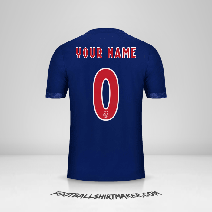 Shirt AFC Ajax 2017/18 II -  your name - 0