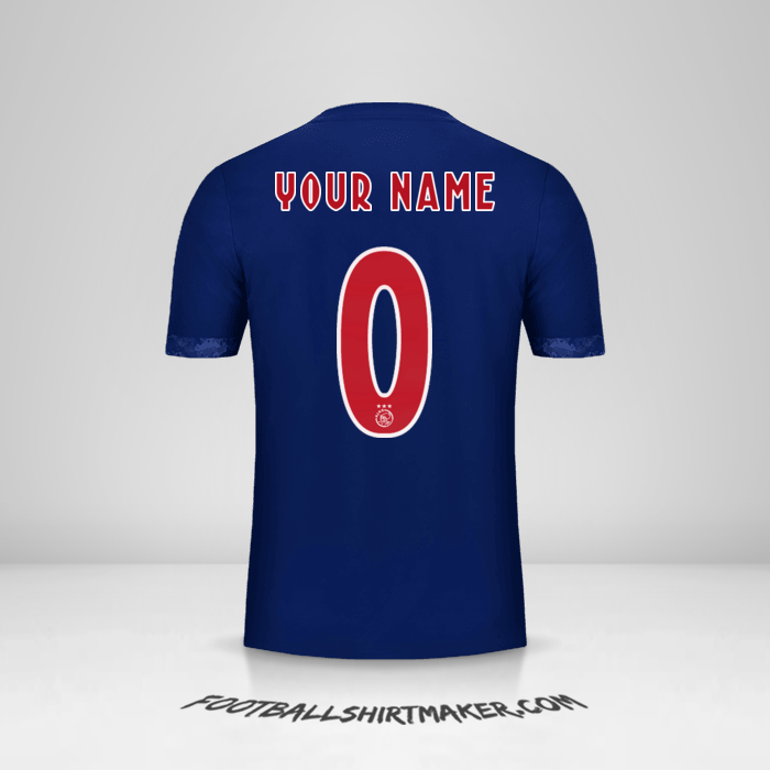 Shirt AFC Ajax 2017/18 II -  your name - 0