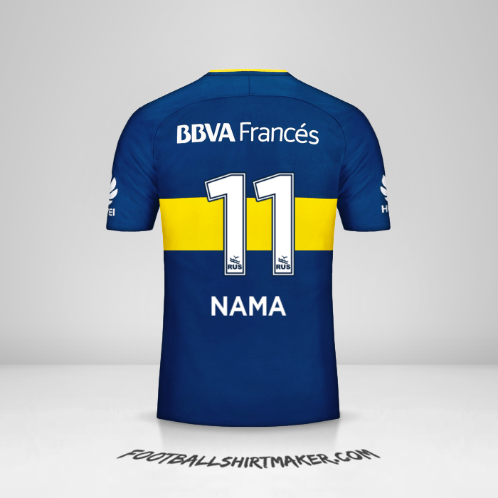 Jersey Boca Juniors 2017/18 -  nama - 11