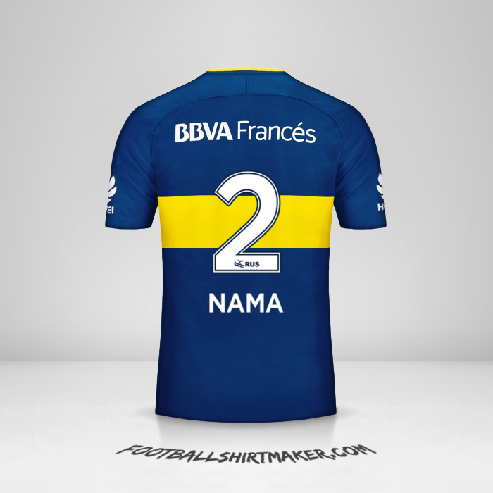 Jersey Boca Juniors 2017/18 -  nama - 2