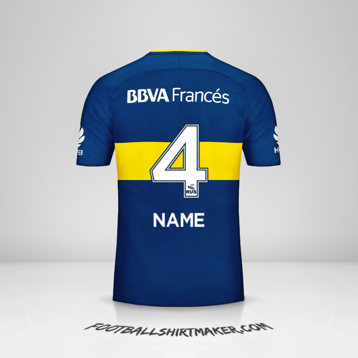 Shirt Boca Juniors 2017/18 -  name - 4