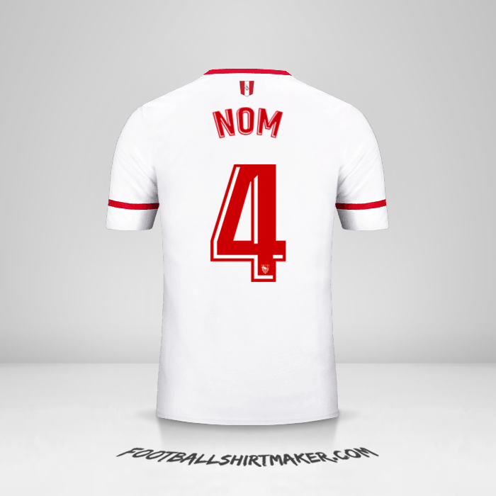 Maillot Sevilla FC 2017/2018 -  nom - 4