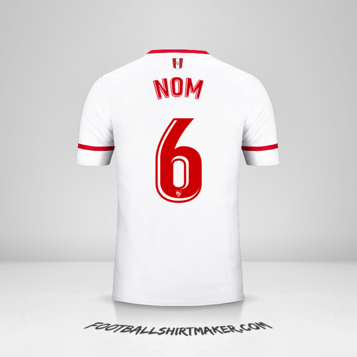 Maillot Sevilla FC 2017/2018 -  nom - 6