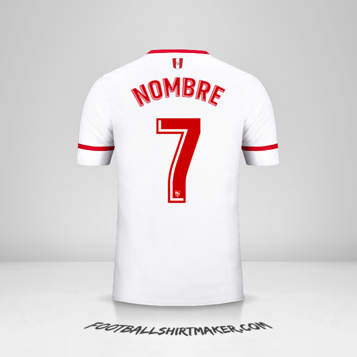 Jersey Sevilla FC 2017/2018 -  nombre - 7