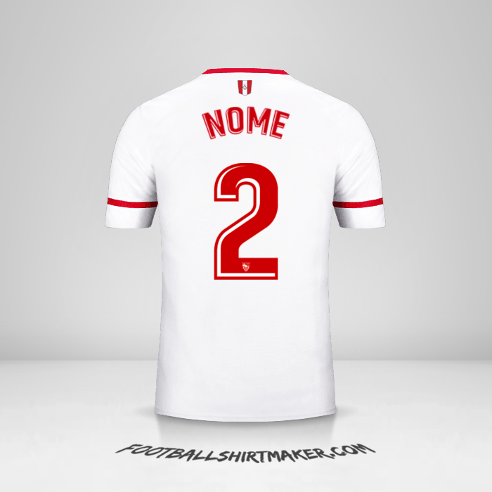 Maglia Sevilla FC 2017/2018 -  nome - 2