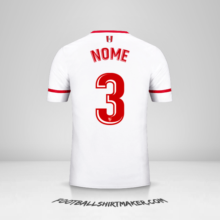 Maglia Sevilla FC 2017/2018 -  nome - 3