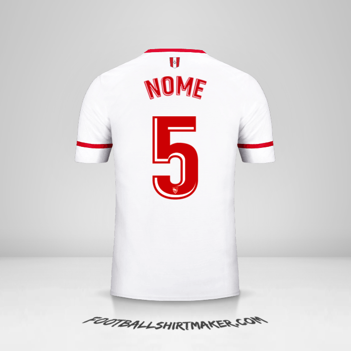 Maglia Sevilla FC 2017/2018 -  nome - 5