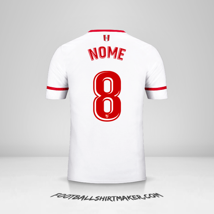 Camisa Sevilla FC 2017/2018 -  nome - 8