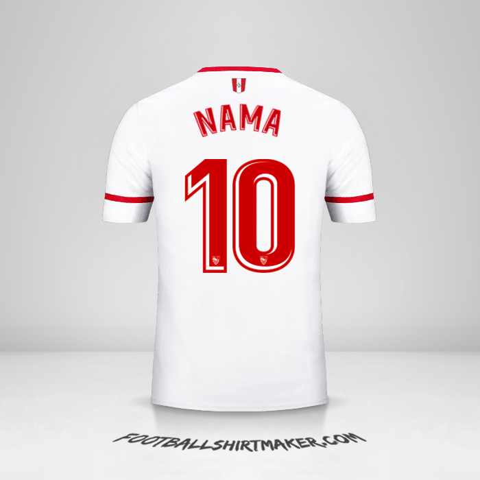 Jersey Sevilla FC 2017/2018 -  nama - 10