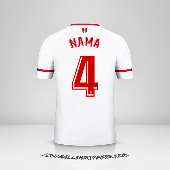 Jersey Sevilla FC 2017/2018 -  nama - 4