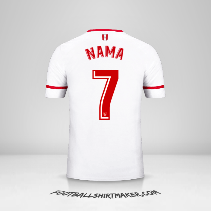 Jersey Sevilla FC 2017/2018 -  nama - 7