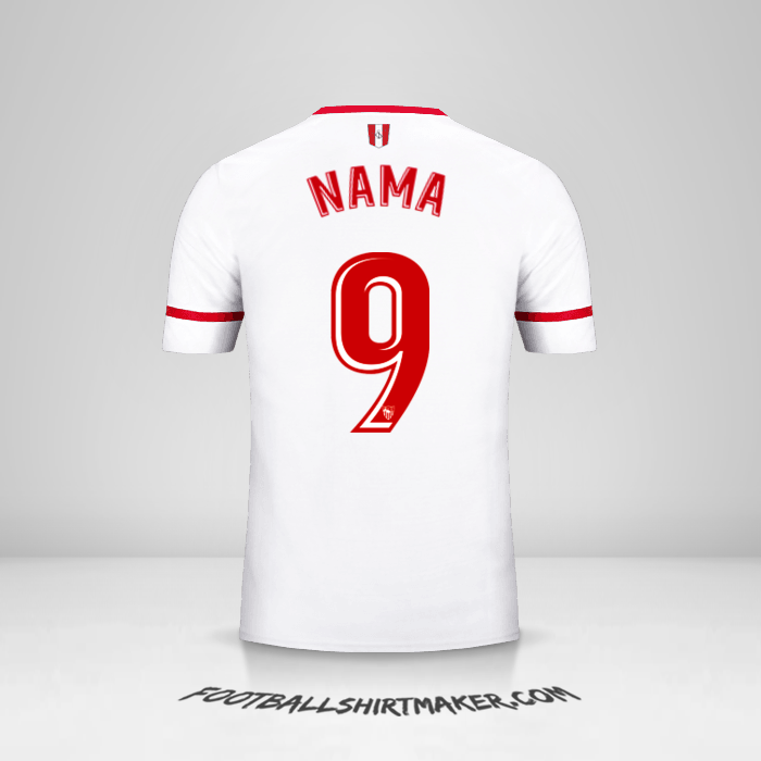 Jersey Sevilla FC 2017/2018 -  nama - 9