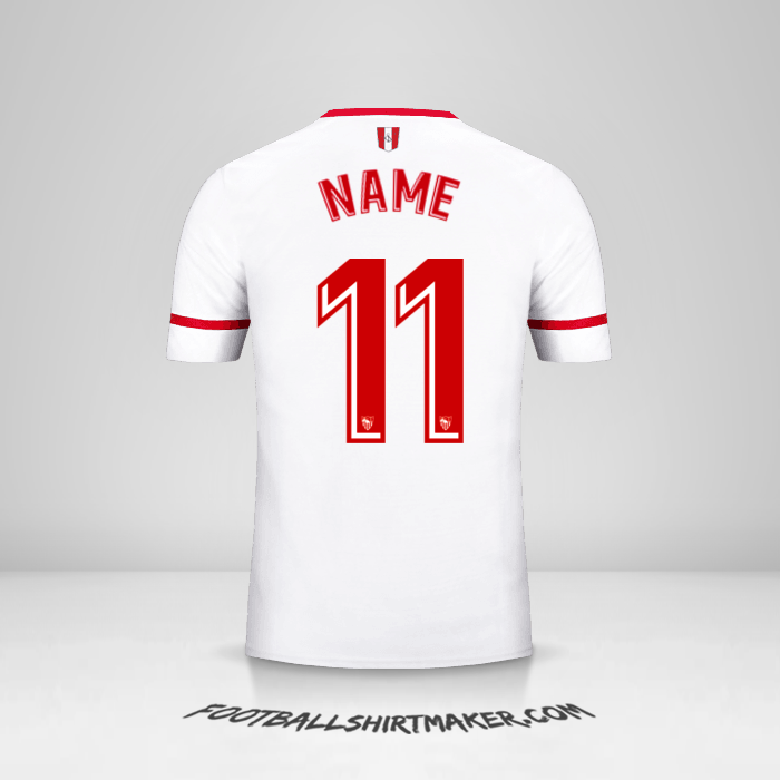 Shirt Sevilla FC 2017/2018 -  name - 11