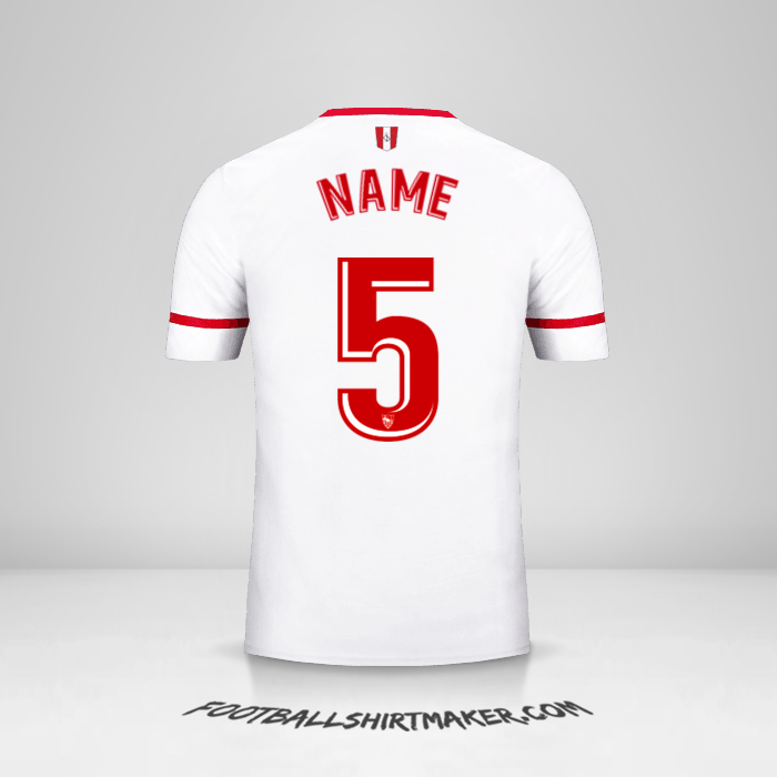 Trikot Sevilla FC 2017/2018 -  name - 5
