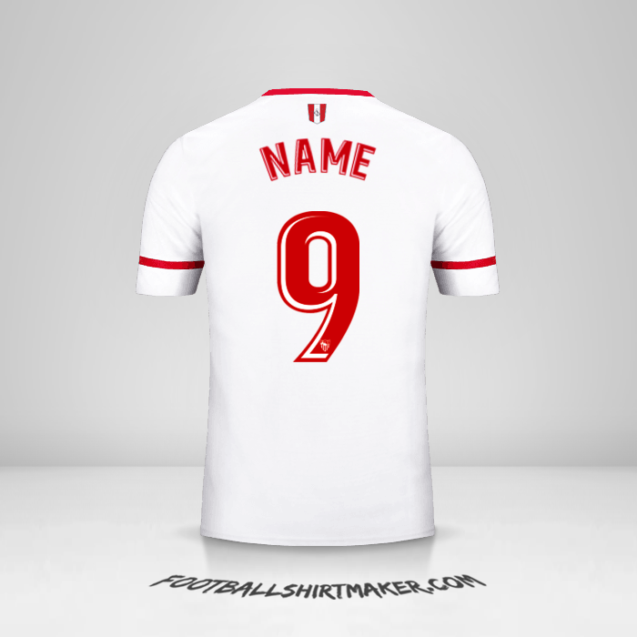 Trikot Sevilla FC 2017/2018 -  name - 9