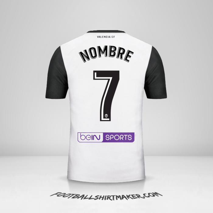 Camiseta Valencia CF 2017/18 -  nombre - 7